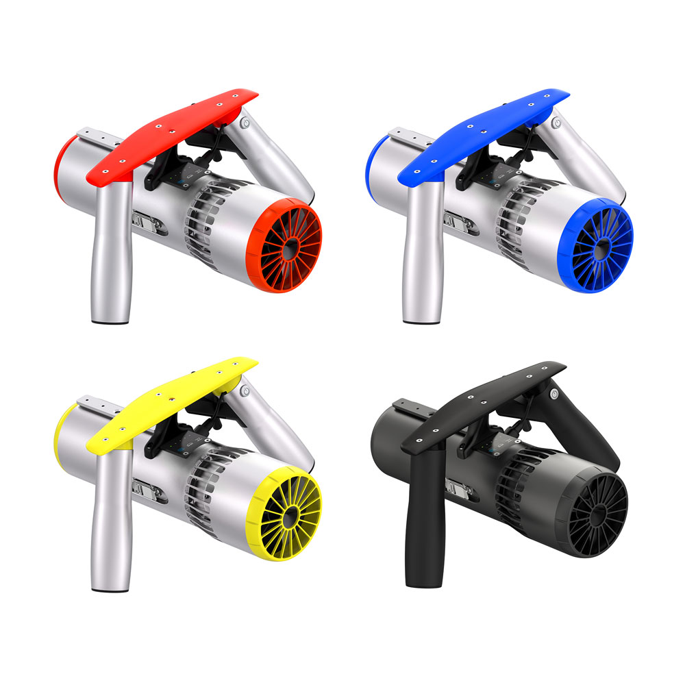 Aquatic Sports Scuba - ポータブル水上スポーツスクーター多機能50m深度スキューバダイビング機器プロペラ付きオフショアスクーター水遊び用