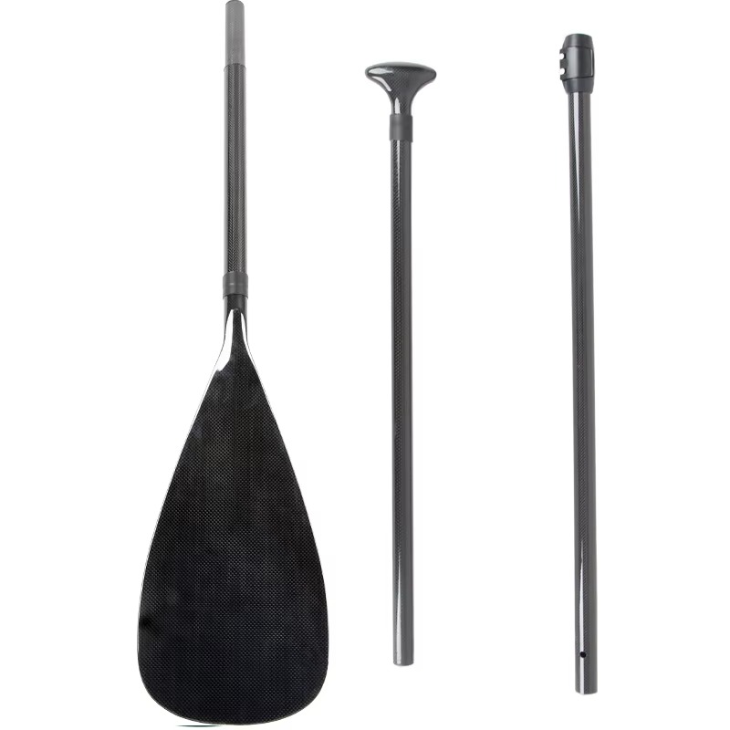 Kayak Paddle Carbon - 軽量カーボンパドルアクセサリー、パドルスポーツ用インフレータブルSUPスタンドボード、サーフボード、ボディボード、カヤックオール（ブレードハンドル付き）