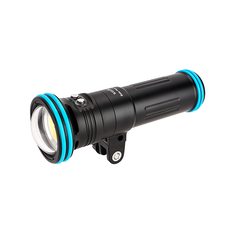 Underwater Flashlight - WEEFINE WF073 ソーラーフレア 12000 高出力・高品質COB LEDビデオライト