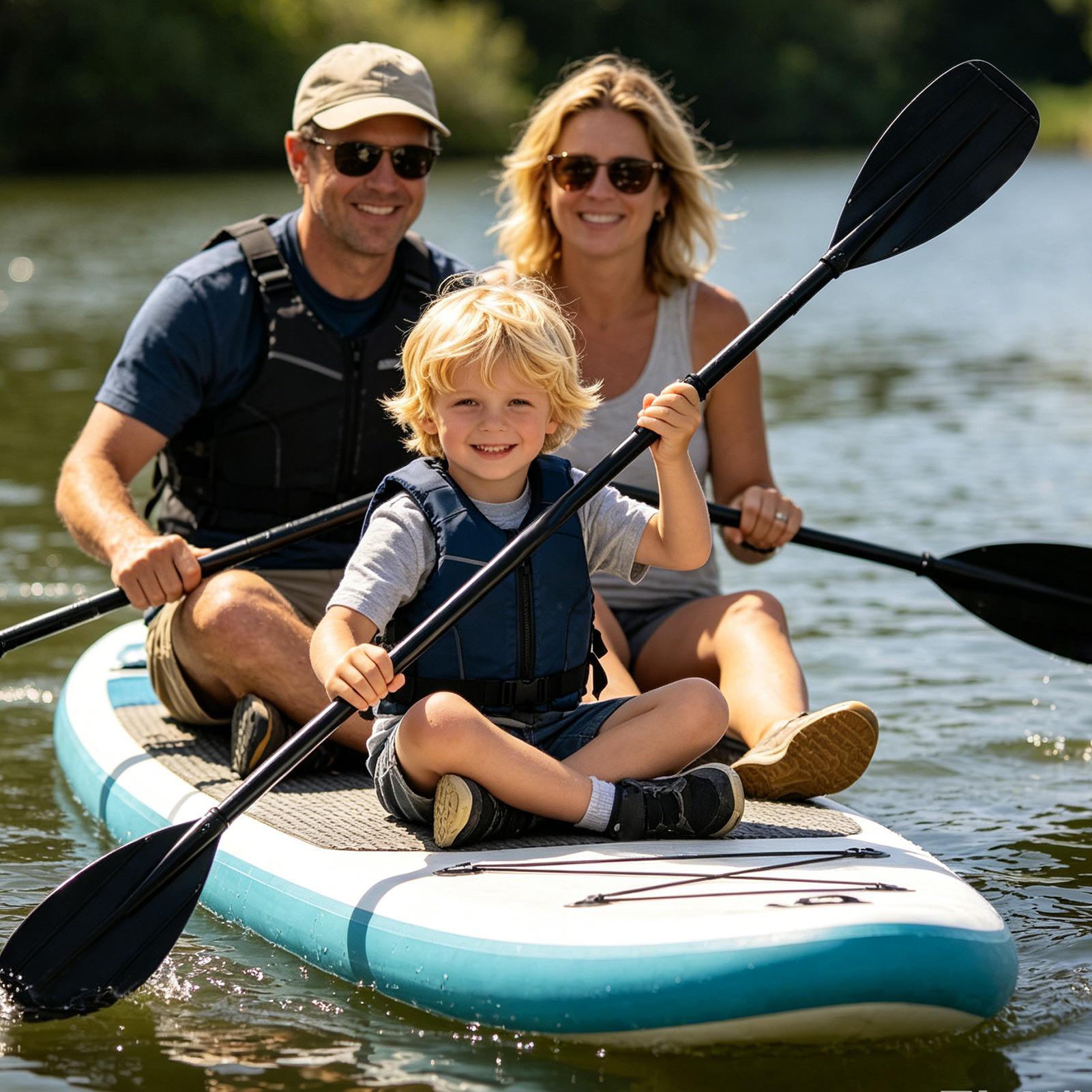 カーボンファイバーパドル 2 セクション軽量ダブルヘッドパド - Kayak Paddle Carbon のレビューと価格