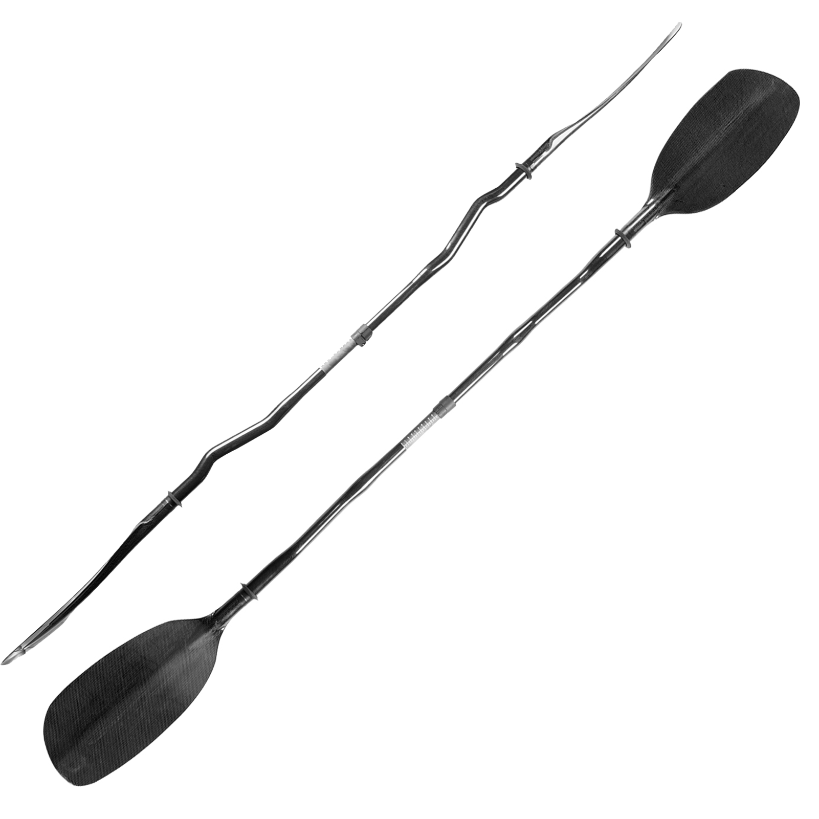 ウォータースポーツ用の吸収シャフト付きフルカーボンカヤックパ - Kayak Paddle Carbon のレビューと価格