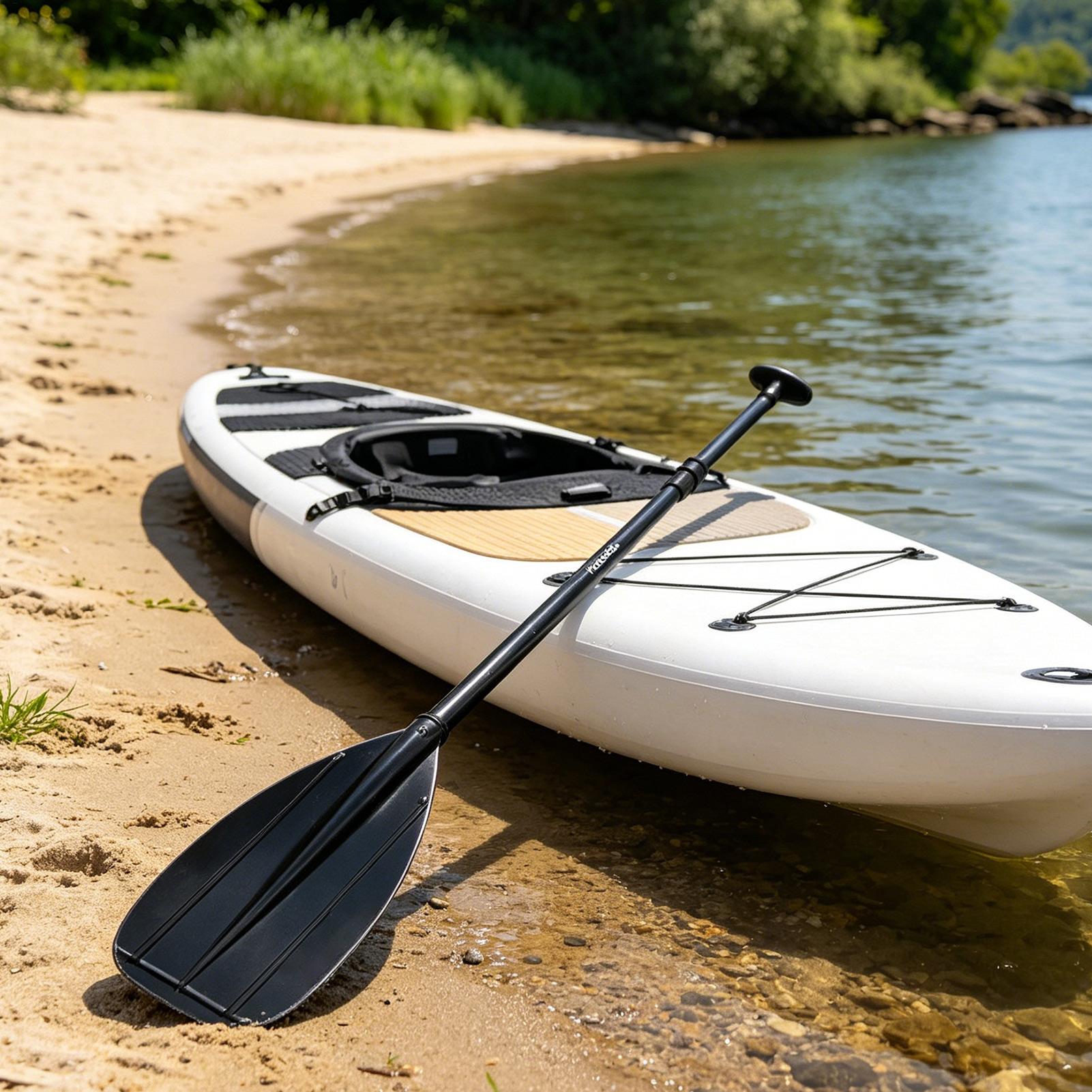 カーボンファイバーパドル 2 セクション軽量ダブルヘッドパド - Kayak Paddle Carbon のレビューと価格