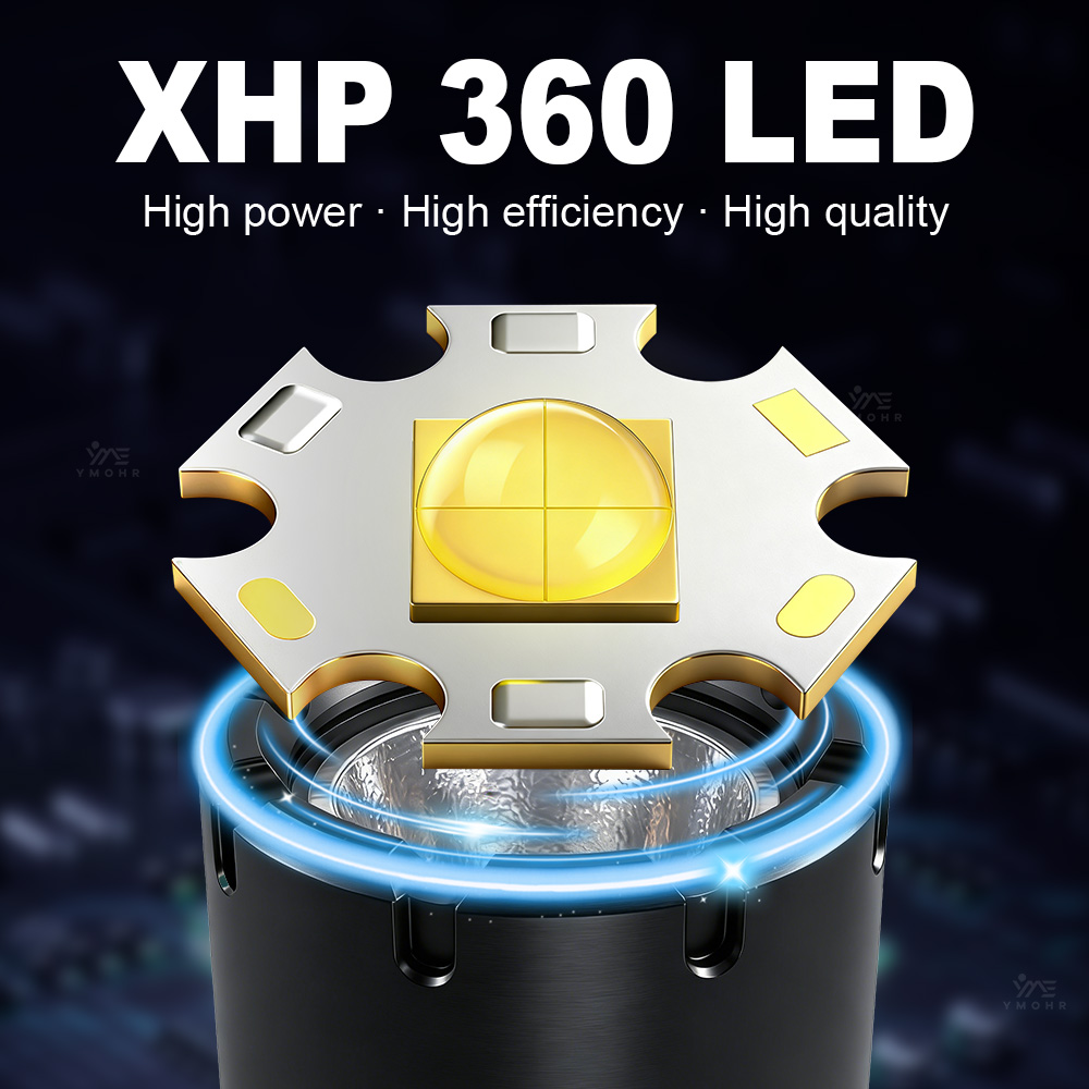 新しい 98000000000LM 強力な XHP360 ダ - Underwater Flashlight のレビューと価格