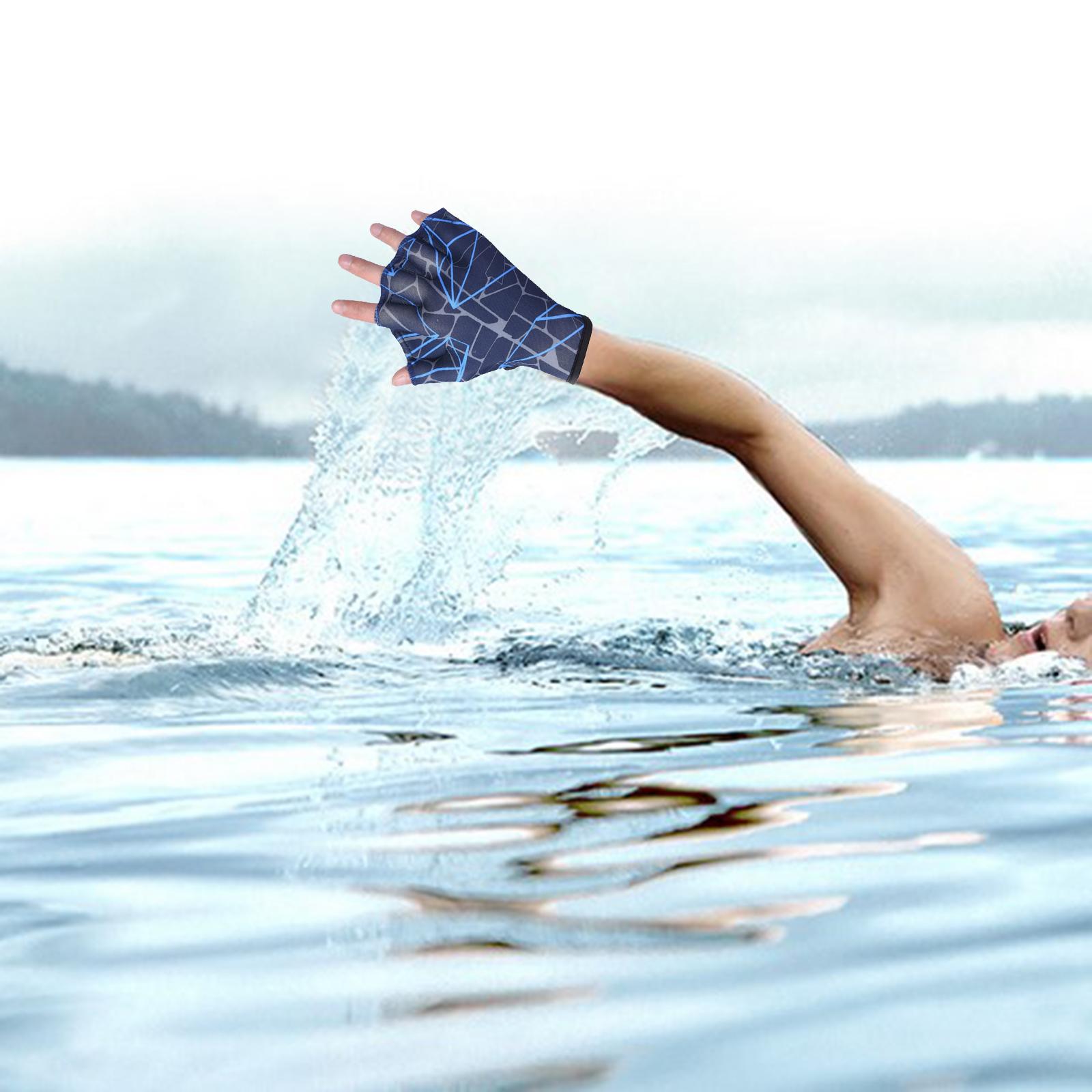 水泳用手袋 カエル型グリップ付き 水上スポーツ用フィンガーウ - Aquatic Sports Types のレビューと価格