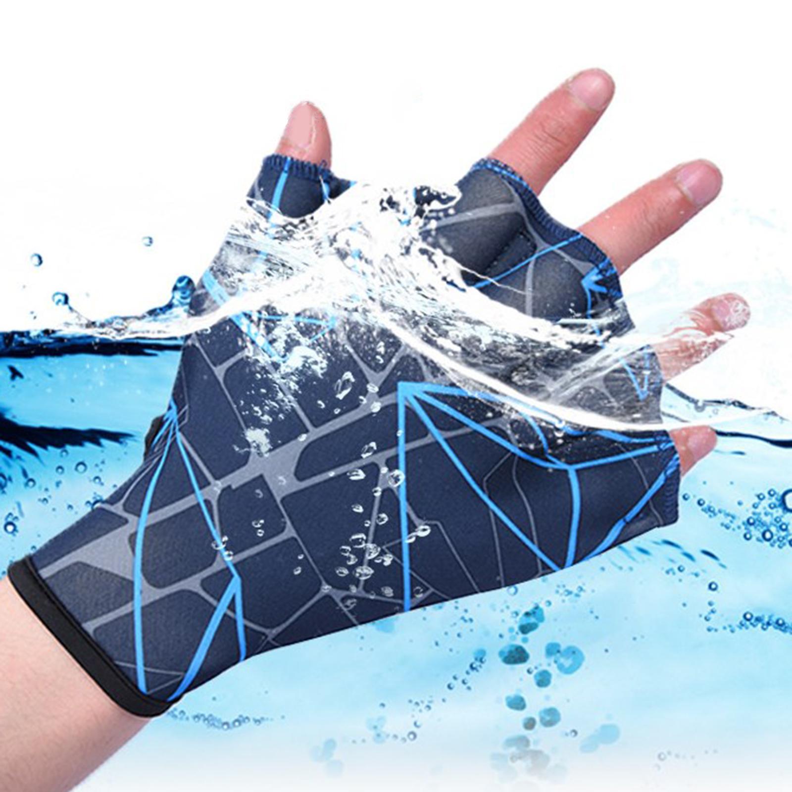 水泳用手袋 カエル型グリップ付き 水上スポーツ用フィンガーウ - Aquatic Sports Types のレビューと価格
