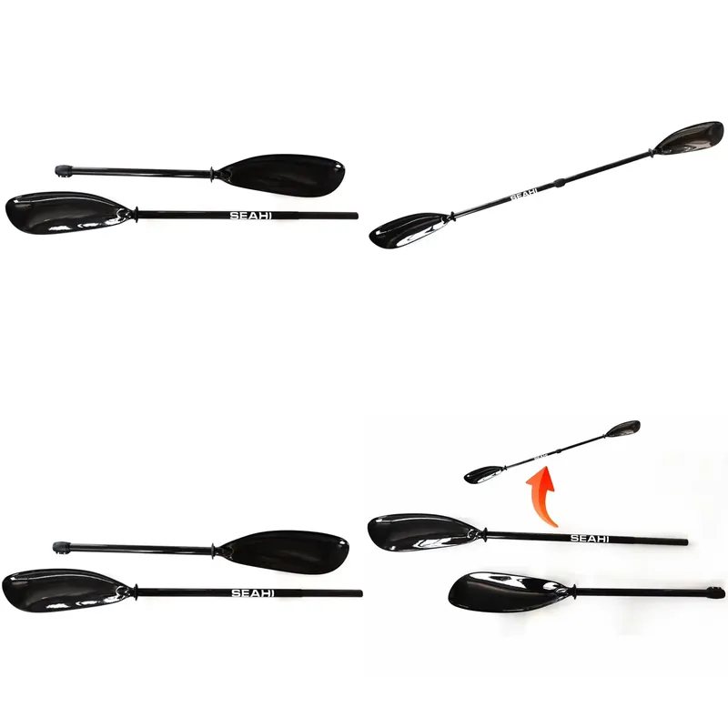 2セクション100%カーボンファイバー3Kプレーン光沢カヤッ - Kayak Paddle Carbon のレビューと価格
