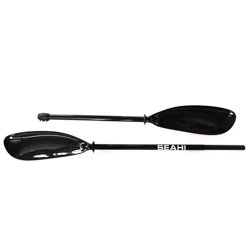 2セクション100%カーボンファイバー3Kプレーン光沢カヤッ - Kayak Paddle Carbon のレビューと価格