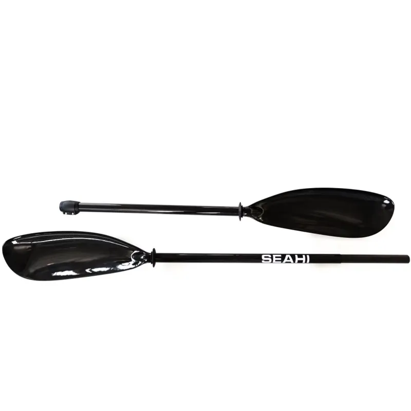 2セクション100%カーボンファイバー3Kプレーン光沢カヤッ - Kayak Paddle Carbon のレビューと価格